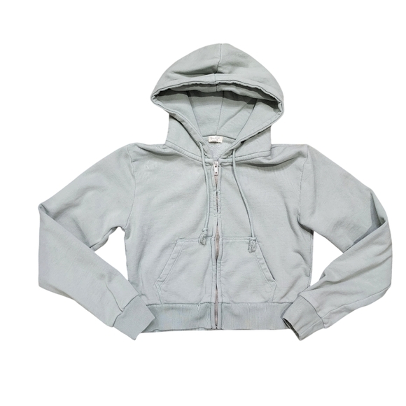 Pacsun - John Galt Mint Green Zip Up Hoodie - Picture 4 of 11